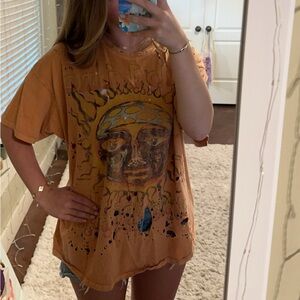 Sublime Ripped Oversized T-Shirt
